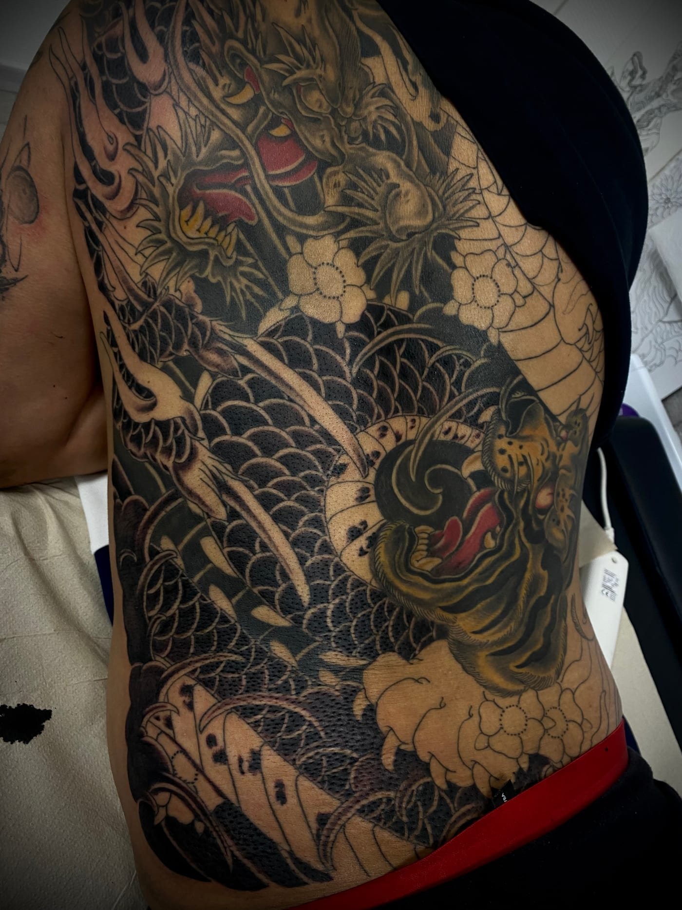 Tatouage dragon japonais Nancy