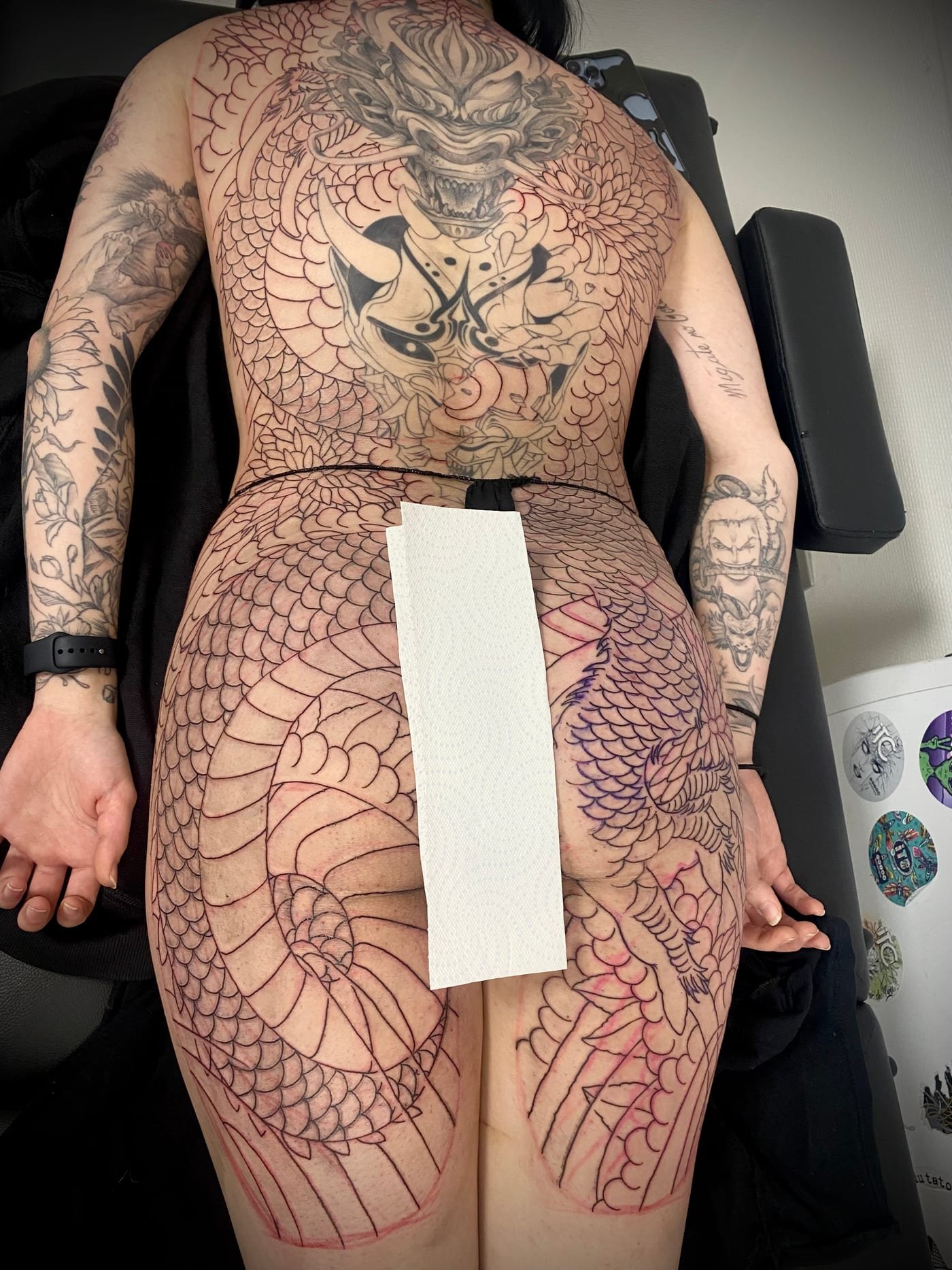 Tatouage dragon japonais Nancy