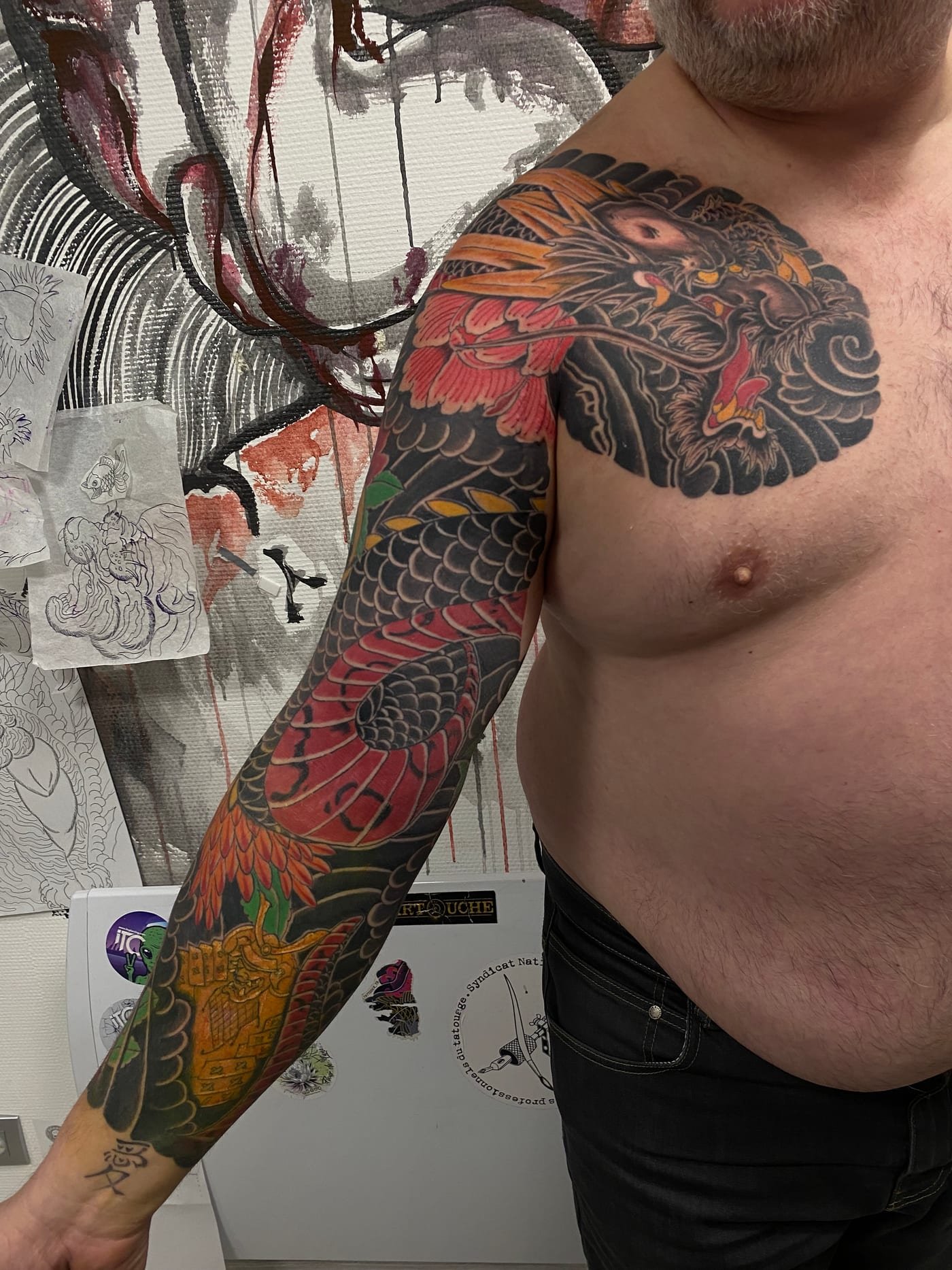 Tatouage irezumi japonais Nancy