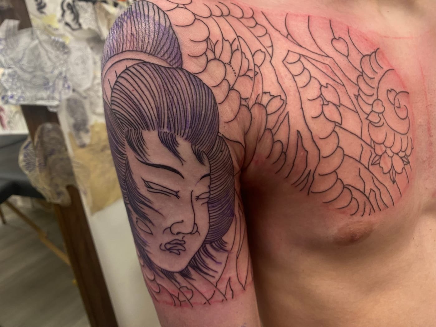 Tatouage irezumi japonais Nancy
