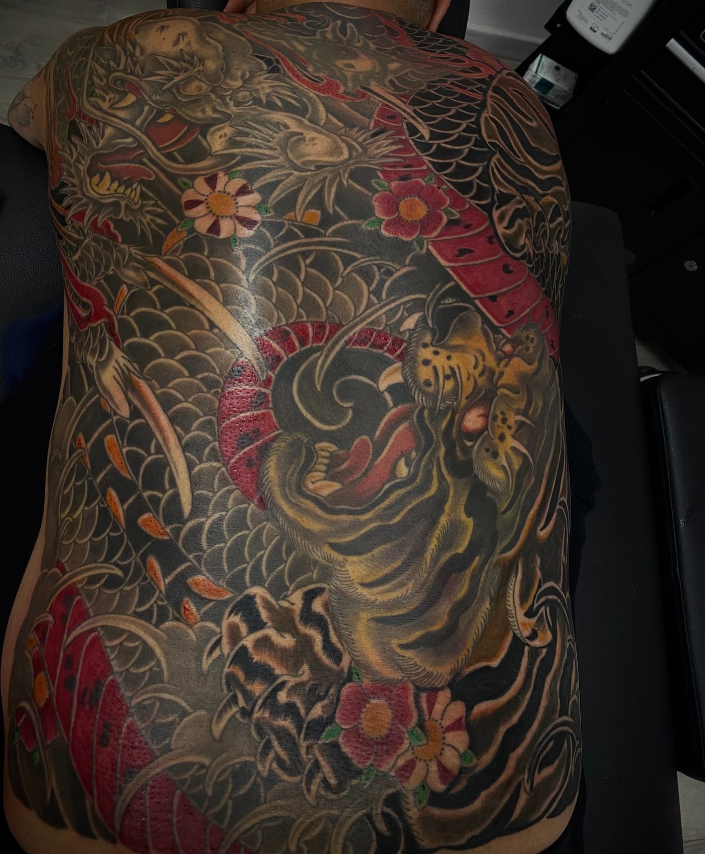 Tatouage tigre japonais Nancy