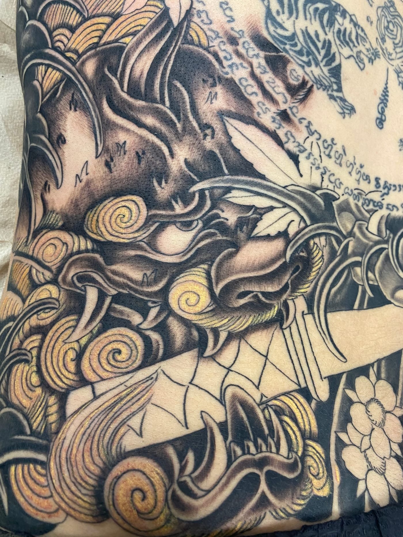 Irezumi @allrunes Instagram